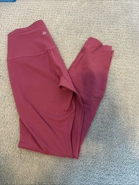 lululemon high rise aligns size 6